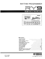 Yamaha RY-9 - Service Manual 